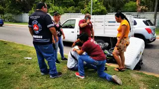 Accidente en rastro municipal moviliza a paramédicos, pero no pasa a mayores