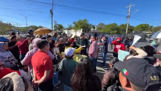 Cierran vialidad en San Antonio Xluch III por manifestación en Mérida