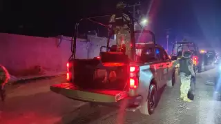 Elementos de diferentes corporaciones llegaron al lugar.