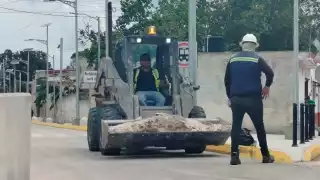 En el transcurso de la obra se fueron generando algunas fallas que pronto se solucionarán