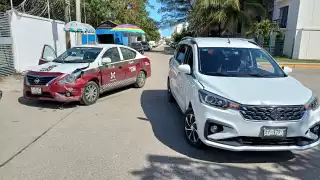 El accidente ocurrió en la calle 18 de marzo,