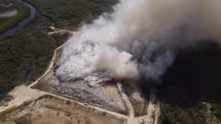 Basurero de Carmen opera sin capacidad y con incendios recurrentes