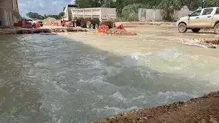 Empresa ICA deja sin agua potable a familias en Playa del Carmen