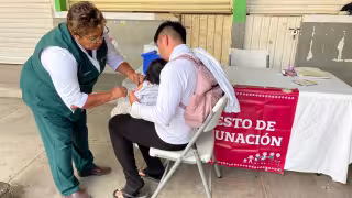 Más de 120 dosis aplicadas en dos días de jornada de vacunación