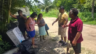 Secretaría de Bienestar gestiona ingreso de camiones Ko’ox en Campeche