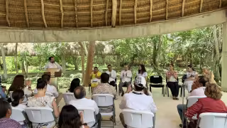 El nuevo recinto alberga más de 30 piezas arqueológicas y material didáctico sobre Ichkaantijoo