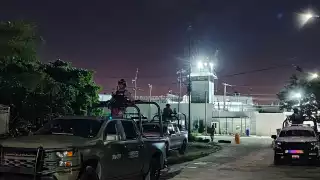 Elementos del Ejército, Guardia Nacional y de la SSC llegaron al Cereso.