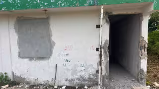 Roban puerta y protector del cuarto de bombeo de agua en La Joya, Champotón