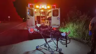 Termina hombre herido en el km 19 de Bacalar; iba bajo los efectos del alcohol