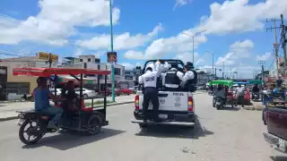 Franeleros fueron detenidos por la SPSC tras denuncias de ciudadanos y comerciantes.