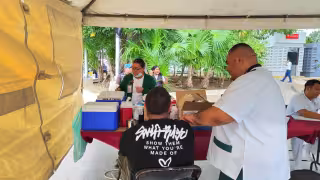 Los módulos de vacunación han registrado menos personas en los últimos días.