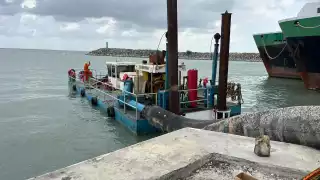 Inicia dragado en la dársena cuatro del Puerto Isla del Carmen con inversión de 8 mdp