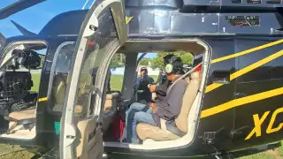 Familiares del hombre desaparecido acompañan a la SSP en la búsqueda