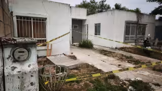 Equipos de emergencia se movilizan a una vivienda en el fraccionamiento Cielo Alto de Kanasín
