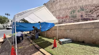 Restaurarán durante varios meses el Monumento a la Patria por daños de grafitis
