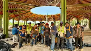 Sedatu avanza construcción del recinto ferial  en Chetumal 