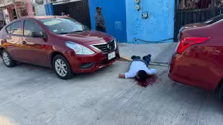 Violencia en la capital: ejecución en vía pública