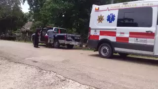 El hombre fue trasladado al hospital San Carlos de Tizimín