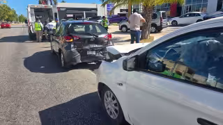 Accidente vehicular en Campeche resulta en acuerdo entre conductores