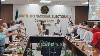 El INE instaló su Consejo Local en Campeche y dio inicio formal a los trabajos rumbo al Proceso Electoral Federal 2026-2027.
