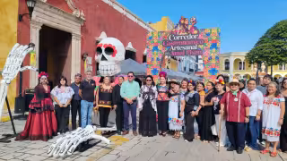Artesanos de siete municipios exhiben sus creaciones en el Janal Pixán 2026 de Campeche