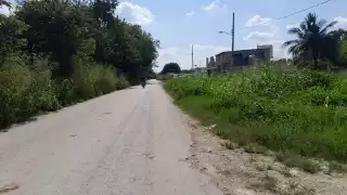 Un hombre fue asaltado en la noche mientras conducía su motocicleta Italika 110 en la calle 11 de la colonia Salsipuedes