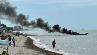 Estalla violencia entre pescadores locales y foráneos en Telchac Puerto