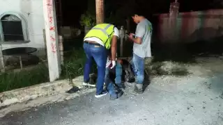 Joven sufre accidente de motocicleta en la colonia Frutales de Seybaplaya