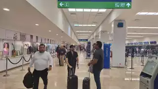 Fueron cuatro vuelos ligeramente demorados