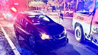 Automovilista presuntamente ebrio atropelló a un peatón en Villas del Sol.
