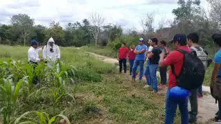 Familias de Cabichén recibirán asesoría sobre cómo manejar agroquímicos de uso cotidiano