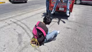El sujeto fue sorprendido presuntamente intentando ingresar a una vivienda.