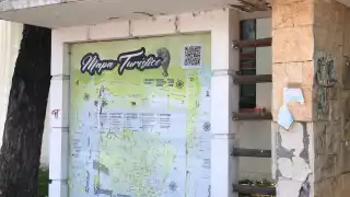 Exhiben malas condiciones del Barrio Mágico en Chetumal