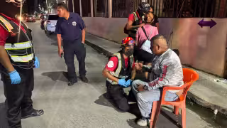 Motociclista pierde control en San Nicolás; no hubo traslado hospitalario