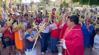 Semana Mayor arranca con celebraciones en templos católicos y evangélicos