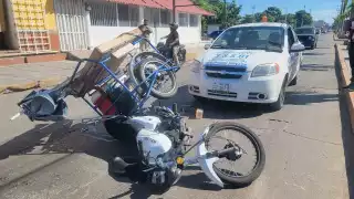 Taquero resulta herido en accidente de tránsito en Ciudad del Carmen