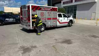 Fue un corto circuito del manubrio de la motocicleta que causó el incendio
