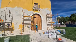 1. Tres templos históricos de Campeche reciben trabajos de conservación