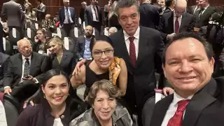 Joaquín Díaz Mena estuvo junto a otros gobernadores de México