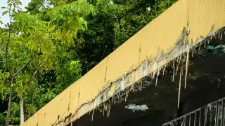 Edificio en ruinas de la calle 41ª preocupa a vecinos por riesgo de derrumbe