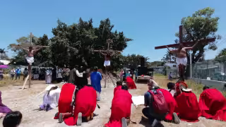 El Viacrucis viviente del Guanal, una tradición arraigada en la isla