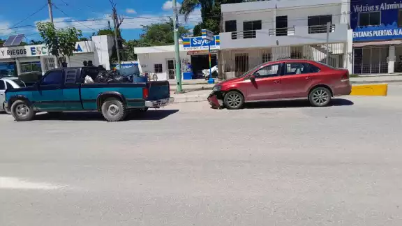 Se registra accidente vial en Escárcega, Campeche Se registra accidente vial en Escárcega, Campeche