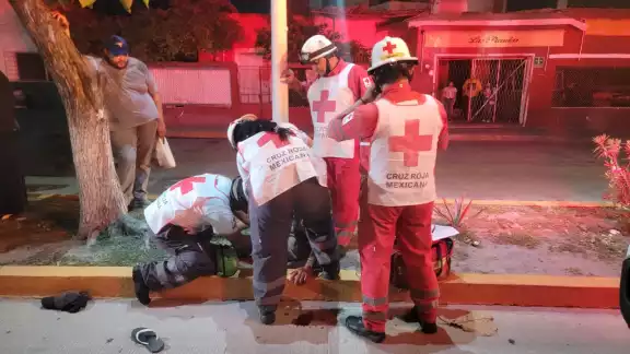 Atropellado en la Francisco I Madero.