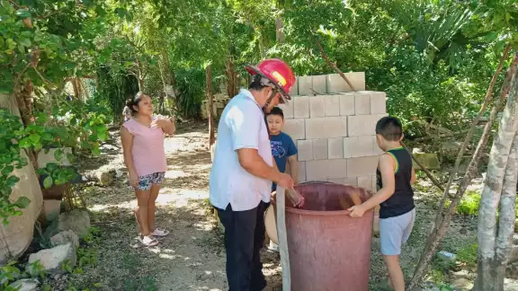Comunidad Cristóbal Colón sufre fallas en el suministro de agua Comunidad Cristóbal Colón sufre fallas en el suministro de agua