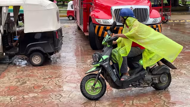 Cheneros viven fuertes lluvias este sábado 19 de octubre