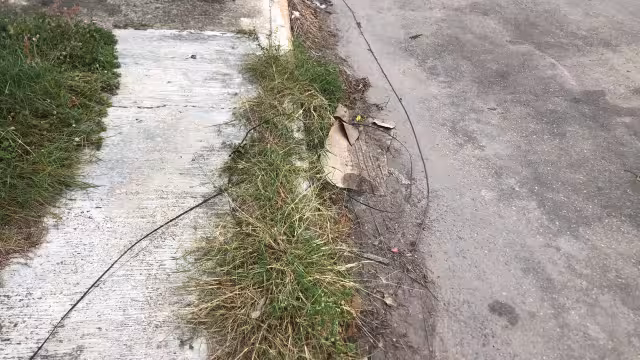 Los cables en tales condiciones presentan un gran riesgo