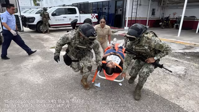 Guardia Costera en acción: simulacro real moviliza fuerzas navales y civiles