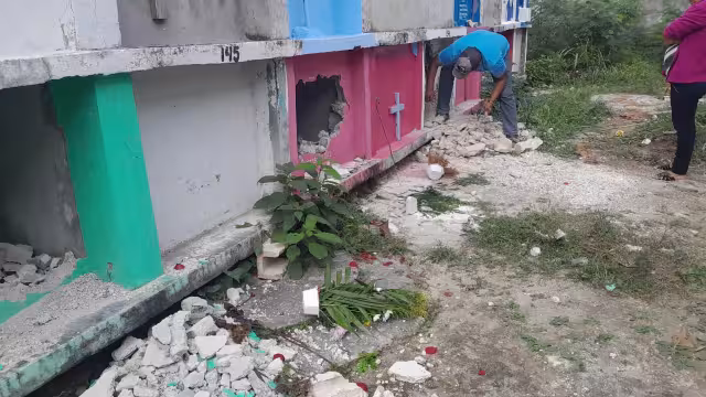 Los restos humanos fueron sustraídos en un acto macabro que ha causado indignación