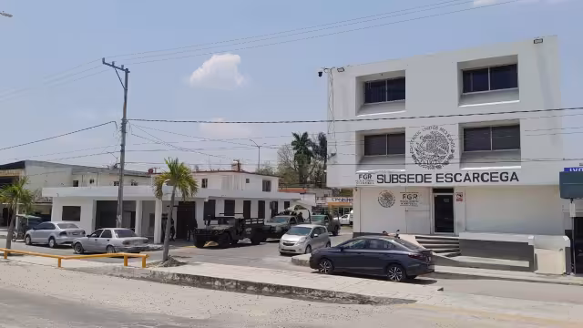 Fue detenido  enseguida y trasladado  a Escárcega