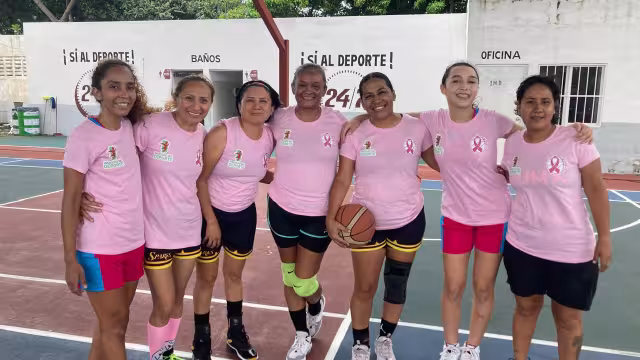 Organizan torneo de básquetbol en Cancún para apoyar lucha contra el cáncer